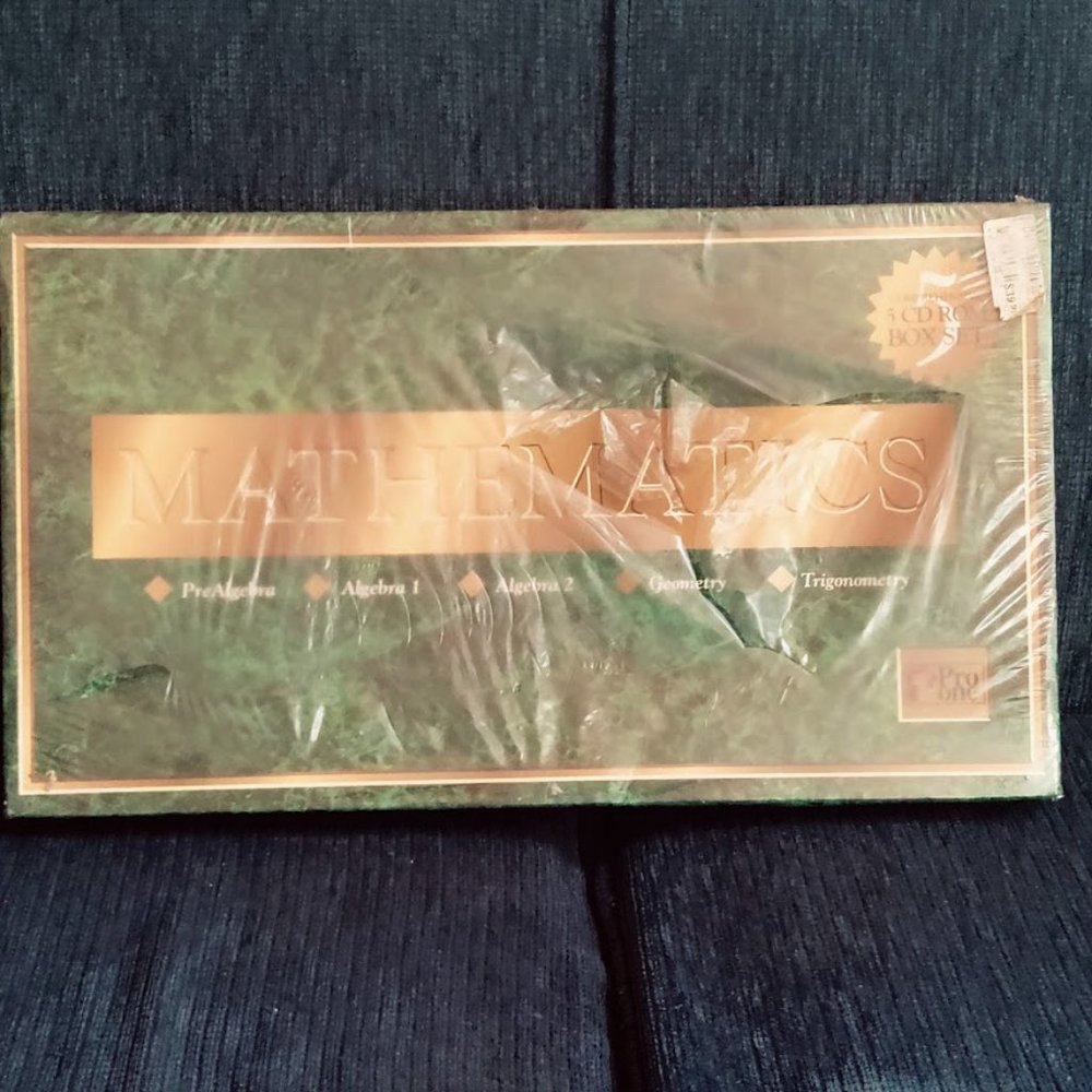 Pro One Mathematics Comprehensive 5 CD Rom Box Set